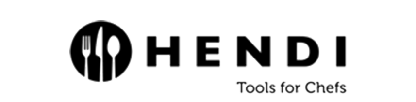 Logo marki HENDI na przezroczystym tle.
