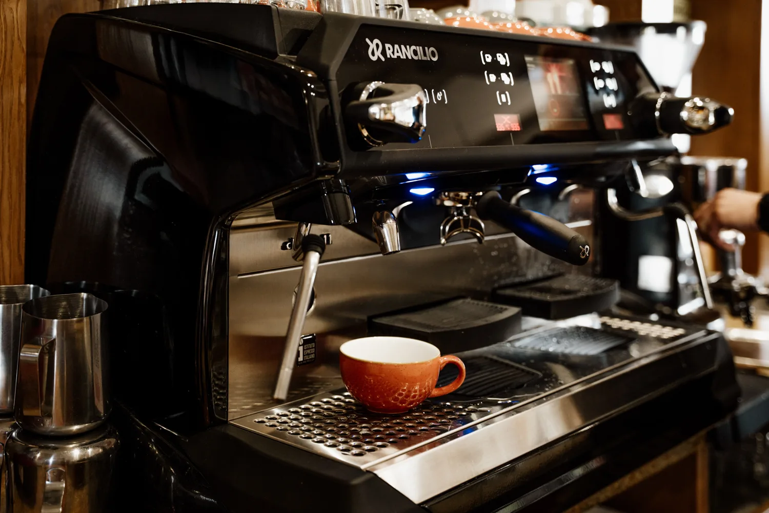 Ekspres firmy RANCILIO.